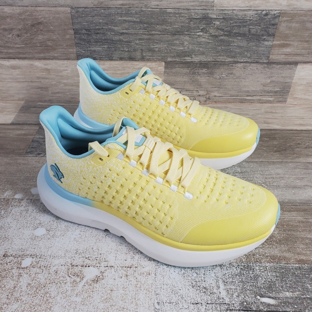 Rabbit Dream Chaser Womens Shoes Sz 9 M Limelight‎ Lace Up Round Toe Sneakers